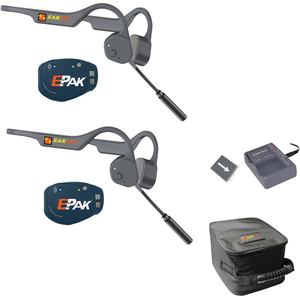 Timbre de vídeo inteligente EP3LZ con auriculares Lazer Pro de conducción ósea 3x sistema de intercomunicación de usuario - Product Image 1