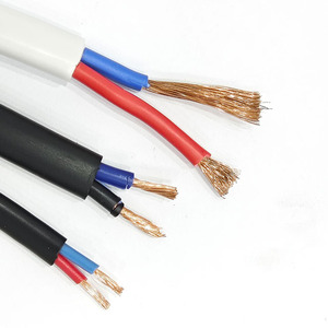 Ulusal standart RVV kılıflı tel 2 3 4 çekirdek * 1 1.5 2.5 4 6 kare iki bakır çekirdek ev kontrol yumuşak güç kablosu - Product Image 1
