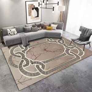 High Quality Cheap Wholesale 100% Polyester Digital Printing Carpet Non Slip Backing Area Rugs for Living Room - Product Image 4