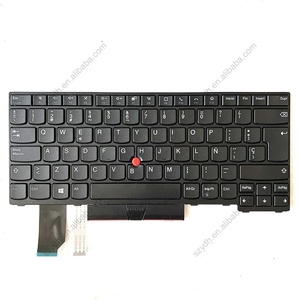 New Original Spanish SP <strong>Notebook</strong> <strong>Keyboard</strong> for Lenovo <strong>IBM</strong> Thinkpad L14 Gen 1 L14 Gen 2 WIth Pointer Without Backlit SN20W67436 - Product Image 2