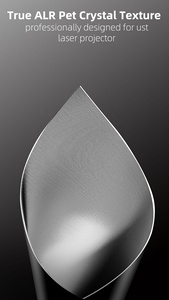 Yinzam 150 Inch ALR PET Crystal <strong>Fixed</strong> <strong>Frame</strong> <strong>Screen</strong>,XY <strong>Screen</strong> Ambient Light Rejecting <strong>Projection</strong> for Xiaomi/VAVA/Sony/Benq/JmGO - Product Image 4