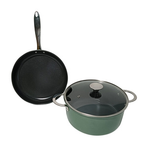 Hifacer High Quality Non-Stick 7Pcs Aluminized Steel Cookware <strong>Set</strong> for Home Cooking - Product Image 4