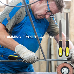 Thép carbon cao tay thép tập tin Bastard tập tin phẳng 8inch Chế biến gỗ nhiều mặt rasp phẳng tập tin - Product Image 6