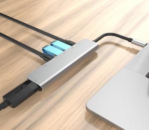 7 in 1 7in1 multifunzionale tipo c hub usb per macbook, più usb tipo-c hub, per macbook hub 2 tipo c porta - Product Image 6