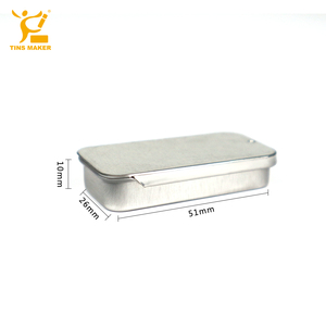 Mini Empty Slip Lid Canning Containers for <strong>DIY</strong> Lipstick Solid <strong>Perfume</strong> Small Slip Lid Can Custom Metal Lipstick Containers - Product Image 1