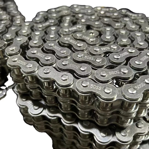 #40 #50 #60 #80 08B 10B <span class=keywords><strong>12B</strong></span> 16B 20B 24B 32B tùy chỉnh kim loại không gỉ thép băng tải truyền con lăn dây chuyền công nghiệp - Product Image 1