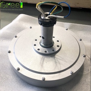 Coreless <strong>PMG</strong> ! 5KW 150RPM Permanent Magnet Generator for Vertical Axis Wind Turbine Low Start Torque