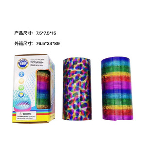 Colorful 7.5x15CM Giant <strong>Rainbow</strong> Spring Toy <strong>Rainbow</strong> Magic Spring Walking <strong>rainbow</strong> Magic Spring Toy - Product Image 6