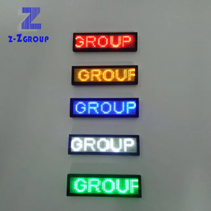 USB Programmable <strong>LED</strong> Name Badge / <strong>LED</strong> Name Tag /<strong>LED</strong> Running Message Display 12V - Product Image 1
