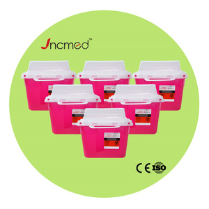 JCMED sharps контейнер 5 литр острый контейнер одноразовый медицинский - Product Image 1