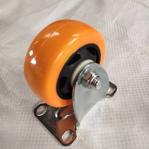 100mm <span class=keywords><strong>PVC</strong></span> turuncu mavi siyah kırmızı hint döner arabası endüstriyel 3 /4/ 5 inç ağır sarhoş tekerlek