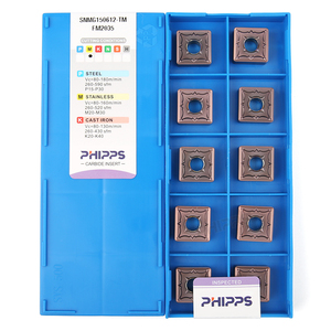 PHIPPS高品质Snmg 120408 120404 12 tm切削刀片刀具车削硬质合金刀片车削刀具 - Product Image 6