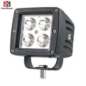 <strong>12V</strong> 24V Truck <strong>Led</strong> Working Light Yellow 3inchs <strong>12W</strong> <strong>Led</strong> Work Light <strong>Led</strong> Driving With Lighting System - Product Image 1