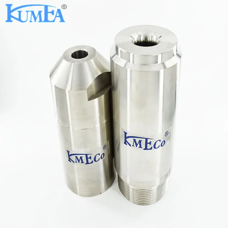 KUMEA-boquilla de pulverización de cono completo de acero inoxidable HH30, para SSCO, ángulo estrecho, 1-1/2 pulgadas