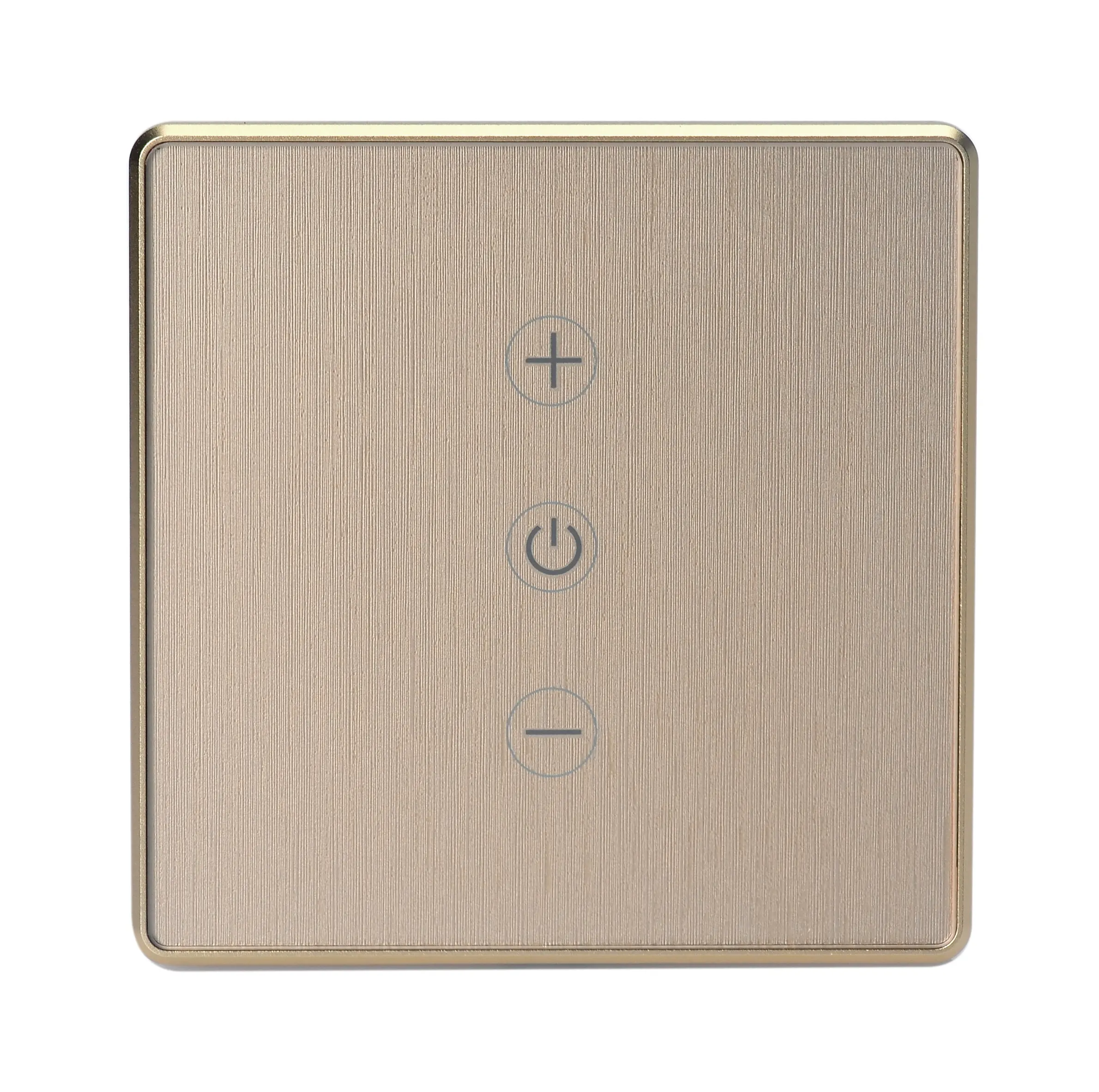 Mobile Remote Control Smart Life UK EU 86ミリメートルMetalフレームSmart Wi-Fi Touch Wall Dimmer Switch