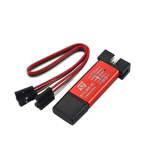 1Set ST-Link V2 Stlink Mini STM8 STM32 ST LINK Simulator Laden Sie die Programmierung mit Abdeckung DuPont-Kabel herunter