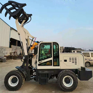 Free Shipping!!!2 Ton <strong>Loader</strong> Mini China Compact <strong>Loader</strong> 4x4 Mini Wheel Front End <strong>Loader</strong> Excavator for Sale - Product Image 3