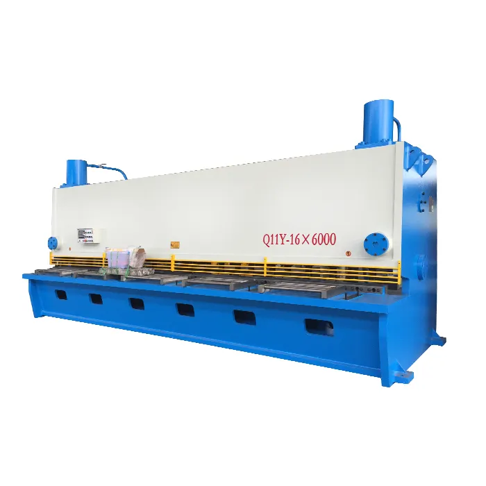 QC11Y-16X6000 हाइड्रोलिक गिलोटिन कर्तन मशीन