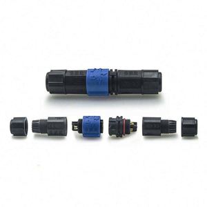 ขั้วต่อสายไฟกันน้ำ M25 2 3 4 5 6 8ขาเต้ารับตัวเมียและตัวยึดแผงด้านหน้าของตัวผู้ - Product Image 1