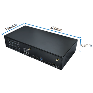 Factory 8K <strong>Video</strong> Wall Processor 4x3 6x2 1x12 HD <strong>Video</strong> Wall Controller Processor B12P With CPU RK3588 12screens' Splicing Mode