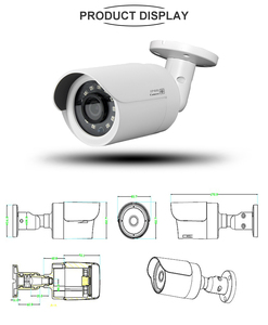 迷你尺寸家庭使用H.265 2MP POE p2p ip摄像头，支持随Hik NVR工作即插即用 - Product Image 3