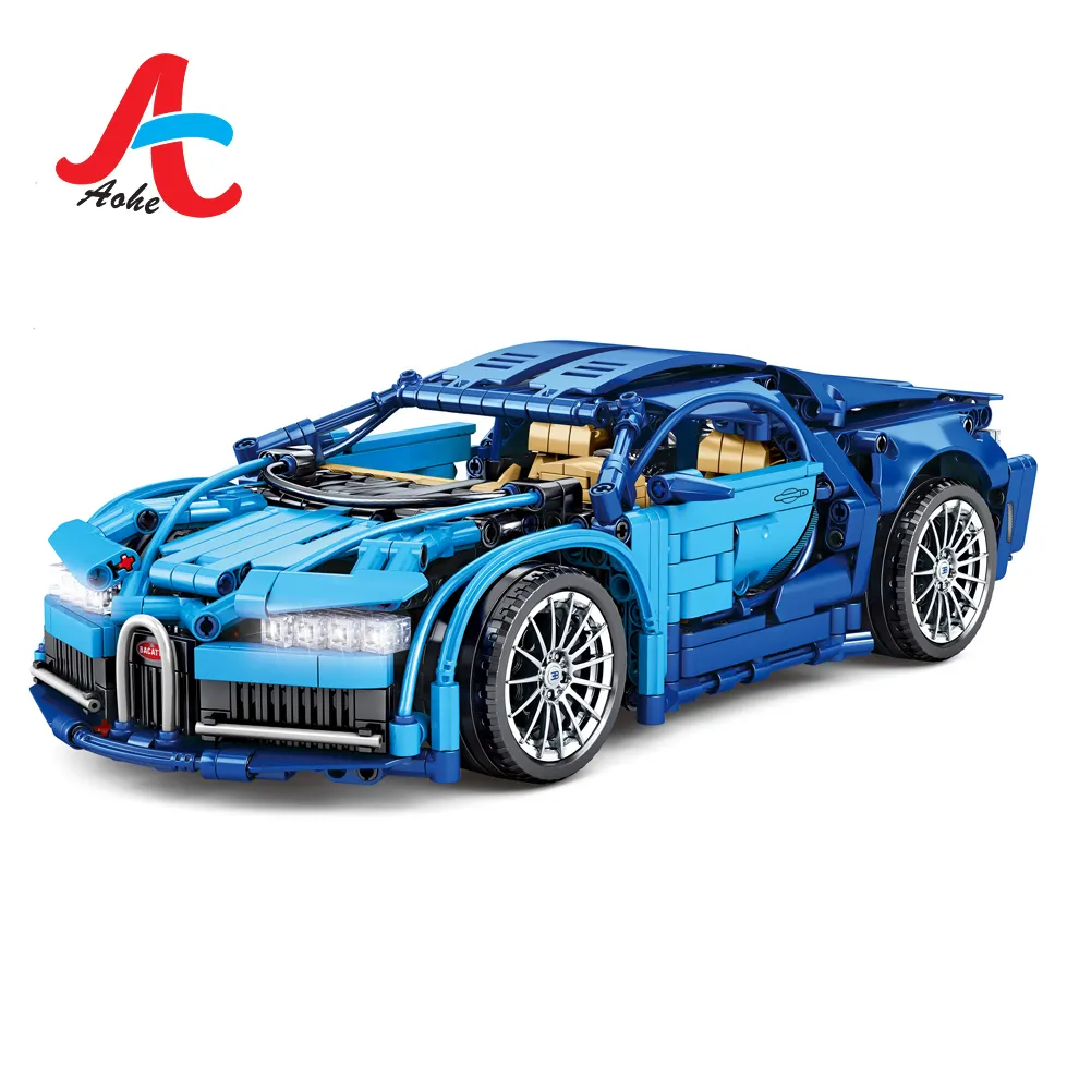 Sembo blocks Technic Car Model 8604 Super Sport Racing car Building Blocks educativi assemblati puzzle Blocks giocattoli regalo