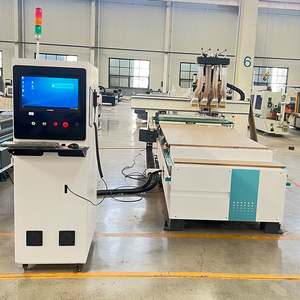 New <strong>CNC</strong> <strong>Nesting</strong> Cutting <strong>Machine</strong> 1328 ATC <strong>CNC</strong> <strong>Router</strong> <strong>Auto</strong> Upload and Down <strong>Load</strong> System Machinery Woodworking - Product Image 2