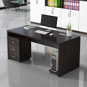 Cheap Modern Furniture Office Furniture Wooden Office <strong>Computer</strong> <strong>Table</strong> <strong>With</strong> Shelf Study Desk <strong>Computer</strong> Desk - Product Image 2