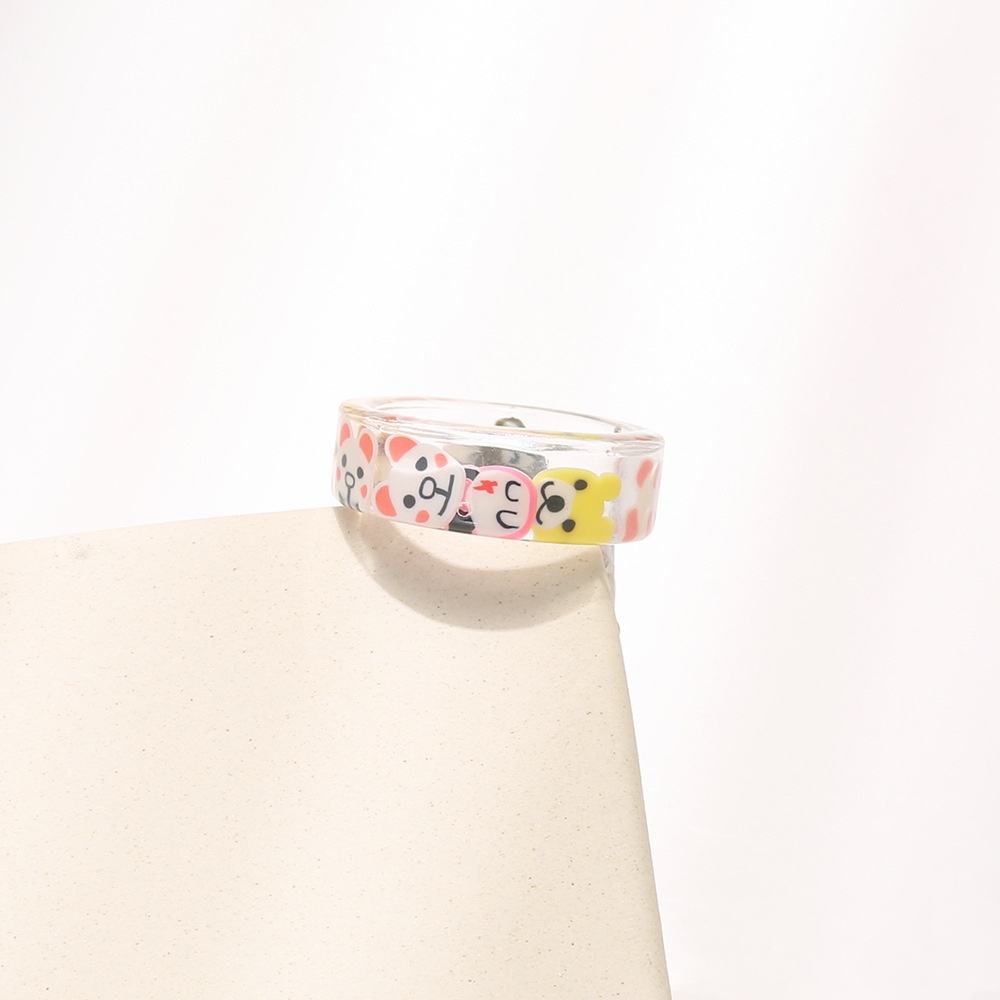 Mixed-color teddy bear