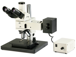 Compra en línea de microscopio metalúrgico binocular WSM1100 con fuente de luz halógena para uso experimental - Product Image 6