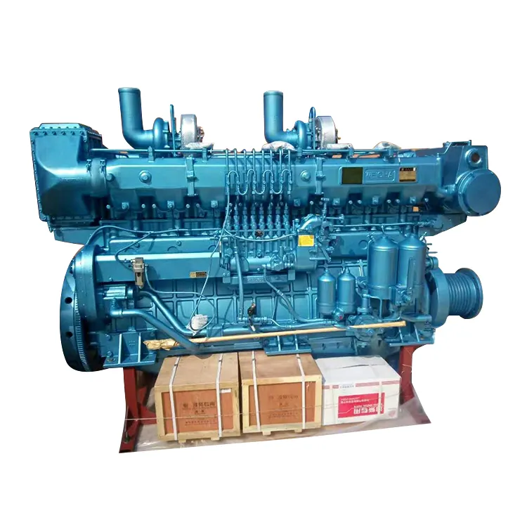 Weichai 8170ZC deniz dizel motor 820hp inboard marine motor şanzıman ile