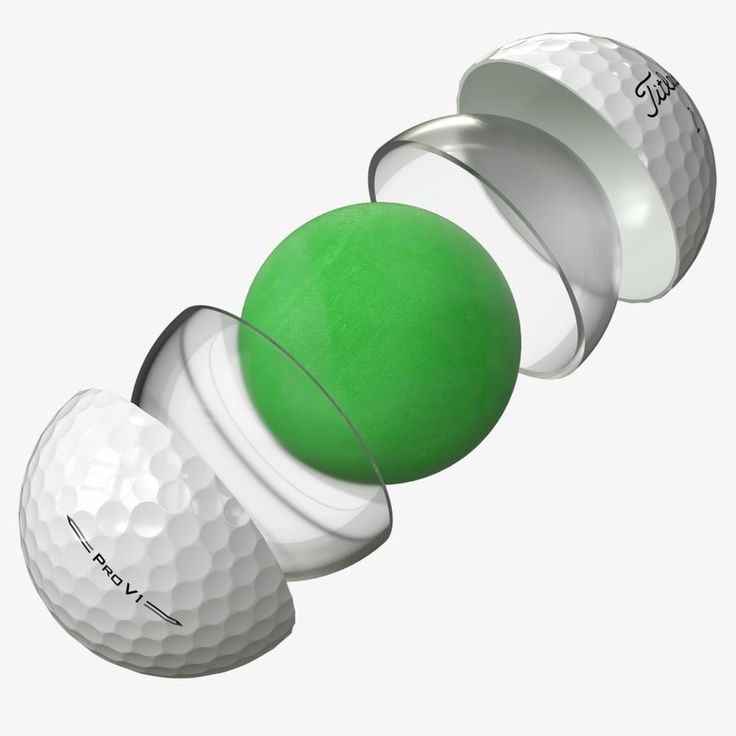 white 2 piece surlyn golf ball