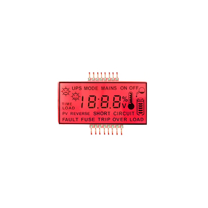 Display personalizzato di alta qualità HTN FSTN VA BTN LCD monocromatico 7 segmento sette pannello Display - Product Image 4