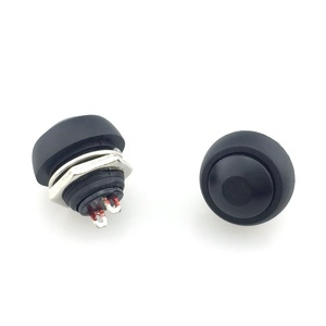 Interruttore a pulsante da 12mm rosso verde blu giallo bianco nero arancione momentaneo PBS-33B impermeabile