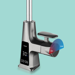 Eioiol <span class=keywords><strong>2025</strong></span> Thông Minh Thông Minh Thác Tap Mixer Trắng 360 Độ Xoay Duy Nhất Xử Lý Hot & Lạnh Vòi Nước Cho Phòng Tắm - Product Image 1