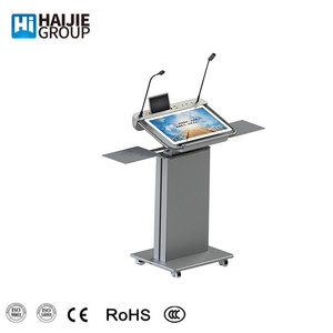 Nhôm New Phong Cách Phòng Họp Thông Minh Thép Kỹ Thuật Số Bục Bục Podium - Product Image 4