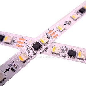 UCS2904 RGBW Светодиодная лента DC12V 60 светодиодов/м красочный адресуемый декоративный свет внешняя 2904 Пиксельная полоса света