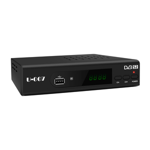 La más nueva señal HD free to air receptor digital decodificador de satélite Actualización de software gratuito canales PVR función Set Top Box