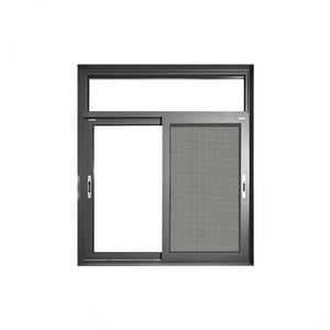 3 parça ile dayanıklı çift cam alüminyum sürgülü çerçeve pencereler - Product Image 5