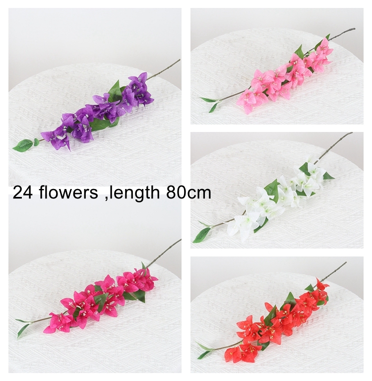 Bougainvilliers artificielle24 fleurs 80CM