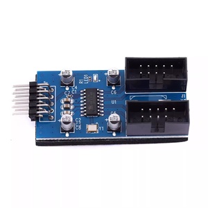 eParthub Motherboard 9-pin USB2.0 extension cable 9PIN to dual 9PIN desktop motherboard HUB hub converter - Product Image 4