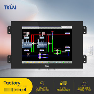 6.4&quot; 1024*768 Industrial Resistive Touch <strong>Monitor</strong> Waterproof Panel Embedded LCD Display HD DP VGA Interface - Product Image 6