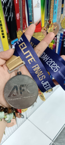 2025 Maßge schneiderte hochwertige AFC Metall medaillen Premium Football Award für Fußball Promotion - Product Image 5