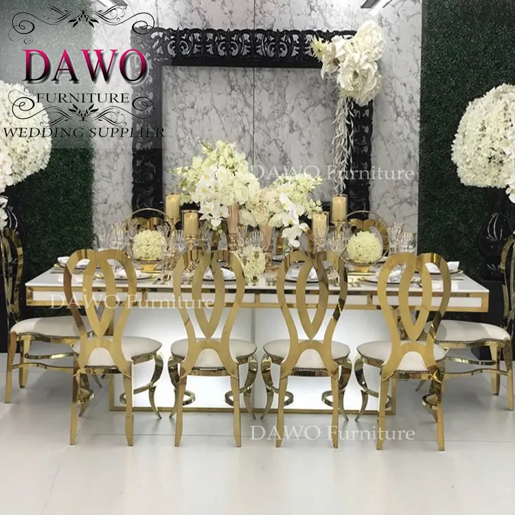 La fábrica de Foshan banquete de boda hall muebles usados banquete sillas