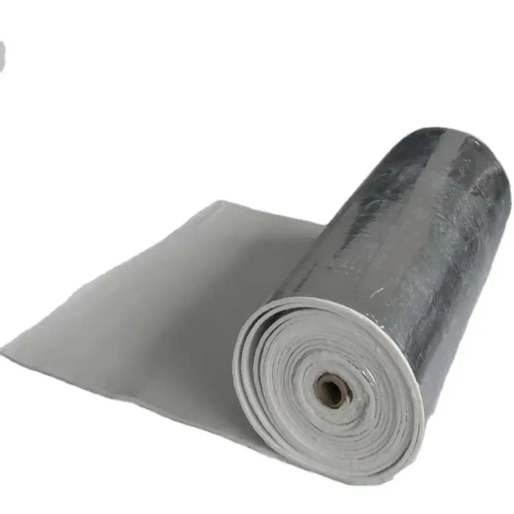 Commercio all'ingrosso riflettente Aerogel coperta isolante, foglio di alluminio rivestito Aerogel feltri