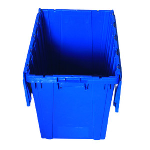Plastic Moving Boxes <strong>Nested</strong> and Stacked Storage Crates Plastic Storage <strong>Container</strong> - Product Image 2