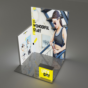20FT Modular Seg Mobile Led Exhibition Wall Lightbox Tradeshow Arch Fair Stand Booth Backdrop Display Trade Show Equipment - Product Image 3