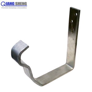 Nhà máy nóng bán tùy chỉnh thép không gỉ sắt thép máng xối khung nửa vòng nước mưa máng xối móc áo móc - Product Image 3