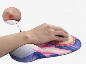 Chất lượng cao tùy chỉnh vòng Silicone chuột Pad thoải mái cổ tay phần còn lại trong bán buôn tùy chọn - Product Image 5