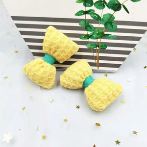 4 रंग धनुष सामान जाल पतली सांस घुटने उच्च बच्चों को बच्चा मोजे Diy बाल सामान जूते टोपी सामान - Product Image 4